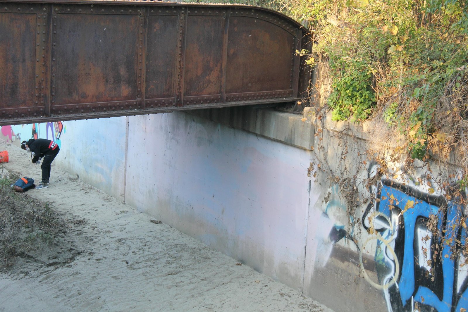 East abutment